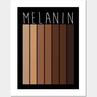 Melanin  - Pretty Brown Skin Posters and Art